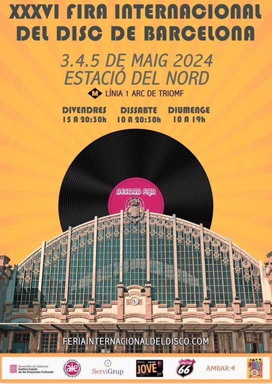 XXXVI Feria Internacional del Disco en Barcelona